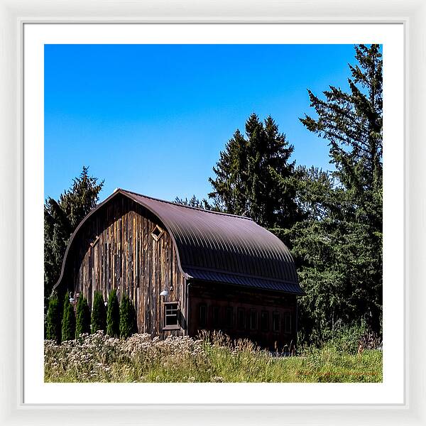 Old Barn 2 - Framed Print