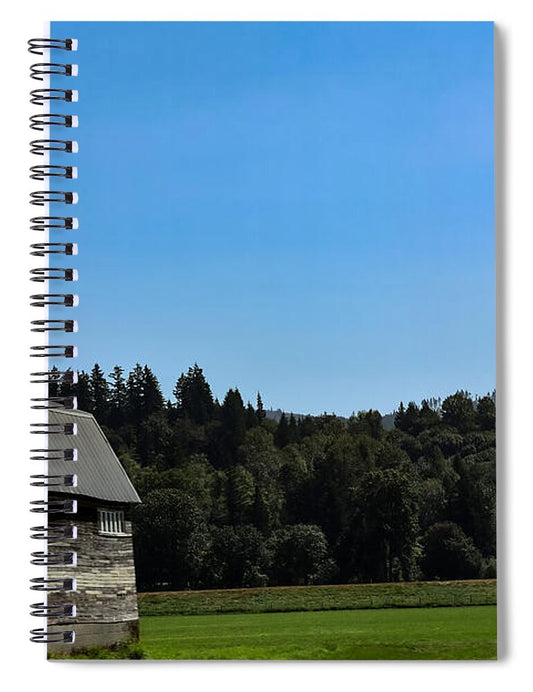 Old Barn - Spiral Notebook