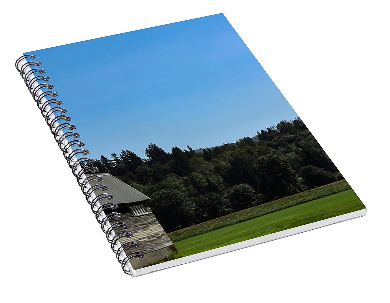 Old Barn - Spiral Notebook