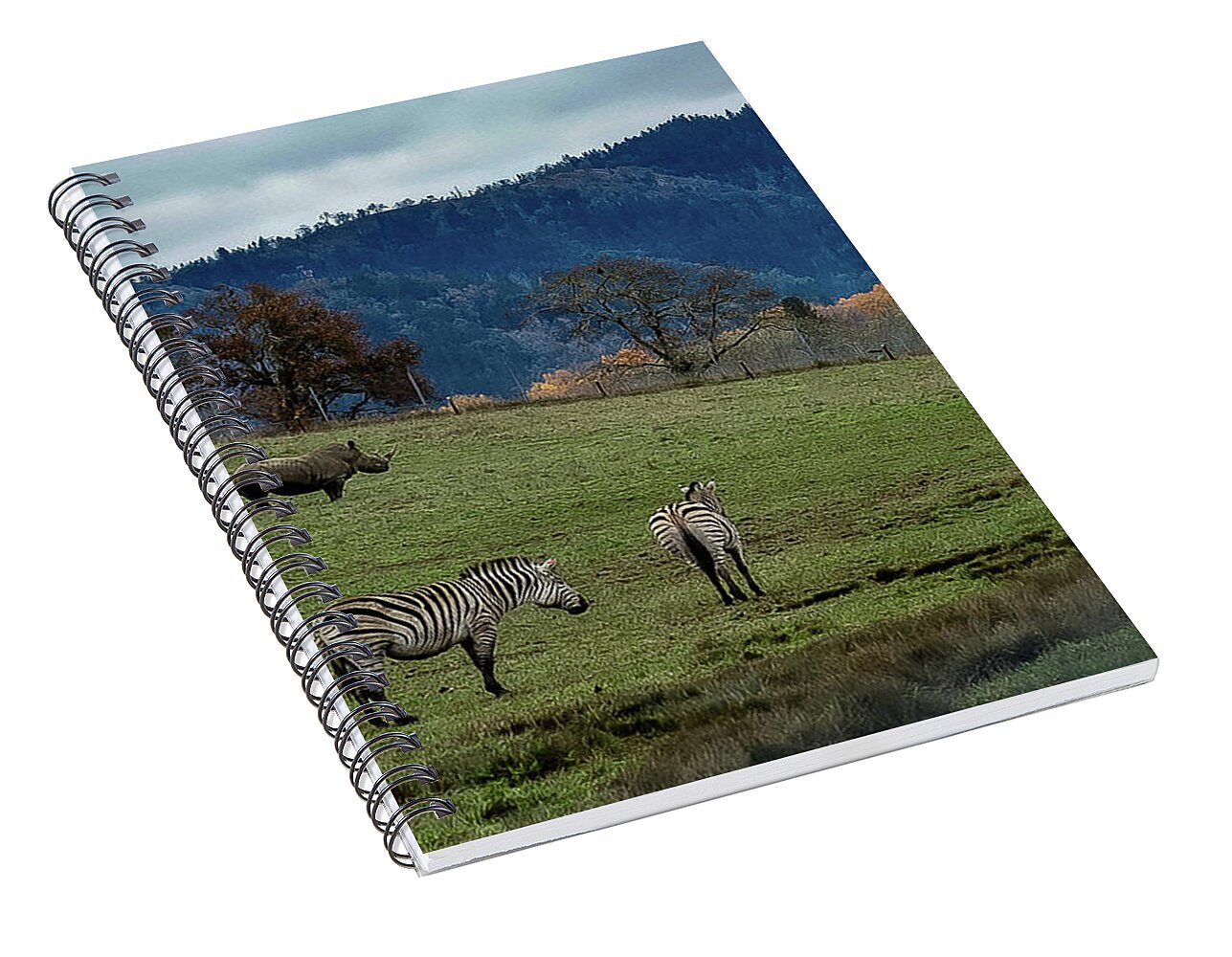 On the range - Spiral Notebook
