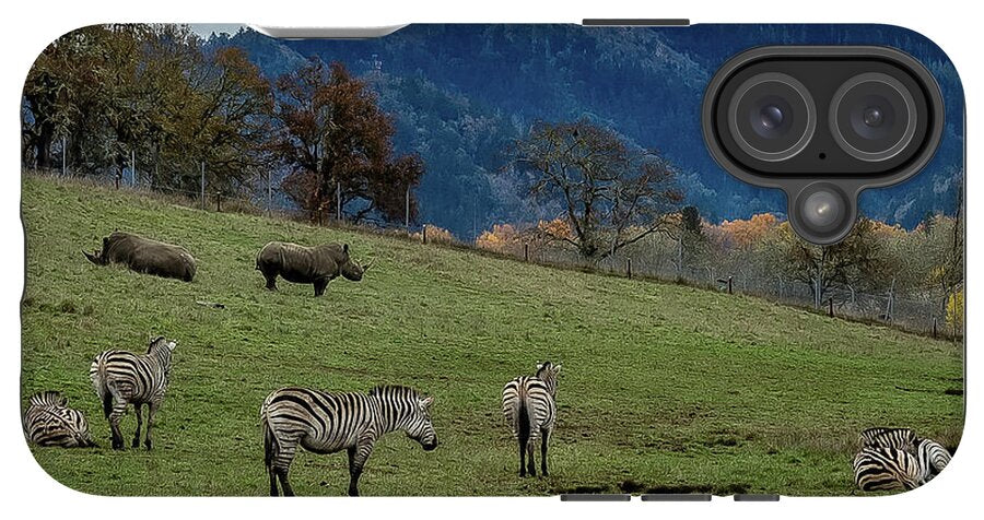 On the range - Phone Case