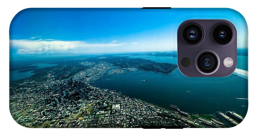 Over looking Seattle - Phone Case