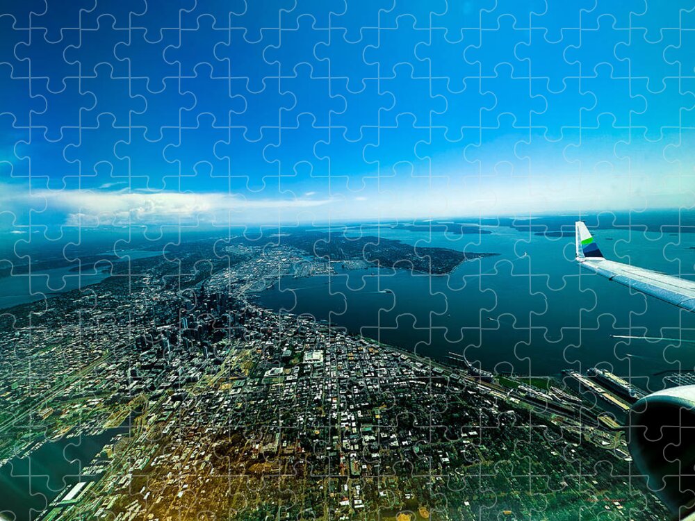 Over looking Seattle - Puzzle