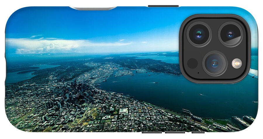 Over looking Seattle - Phone Case