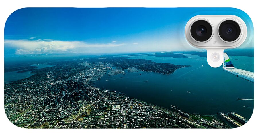 Over looking Seattle - Phone Case