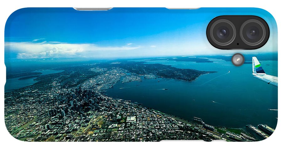 Over looking Seattle - Phone Case