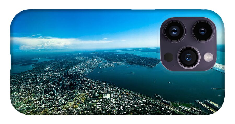 Over looking Seattle - Phone Case