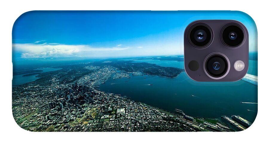 Over looking Seattle - Phone Case
