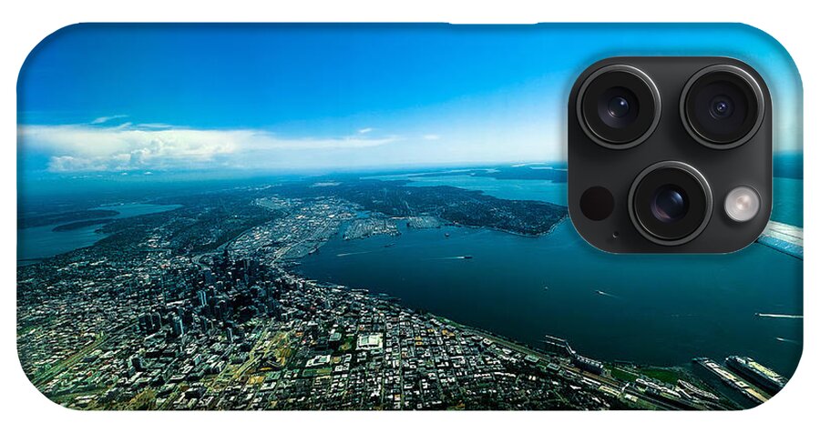 Over looking Seattle - Phone Case