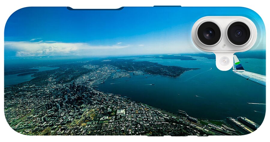 Over looking Seattle - Phone Case