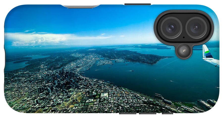 Over looking Seattle - Phone Case