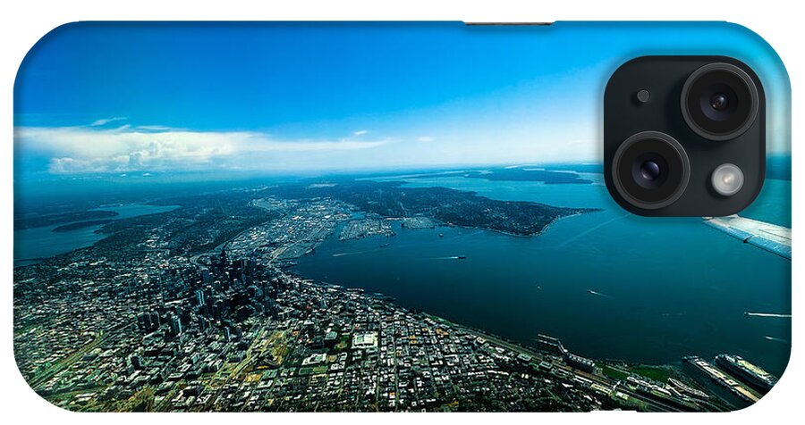 Over looking Seattle - Phone Case