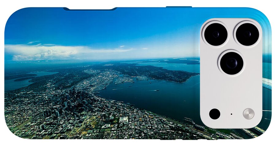 Over looking Seattle - Phone Case