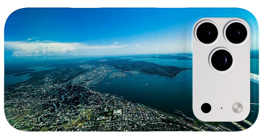 Over looking Seattle - Phone Case