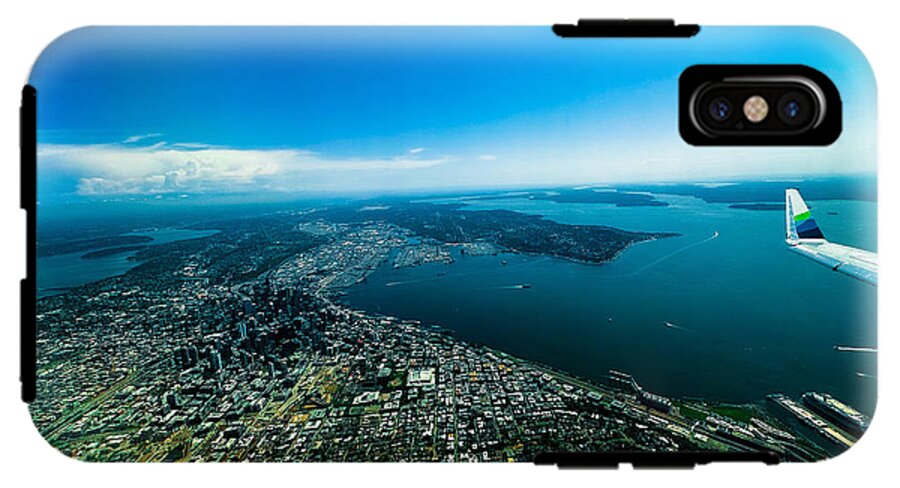 Over looking Seattle - Phone Case