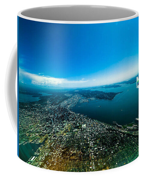 Over looking Seattle - Mug
