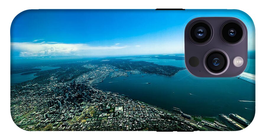 Over looking Seattle - Phone Case
