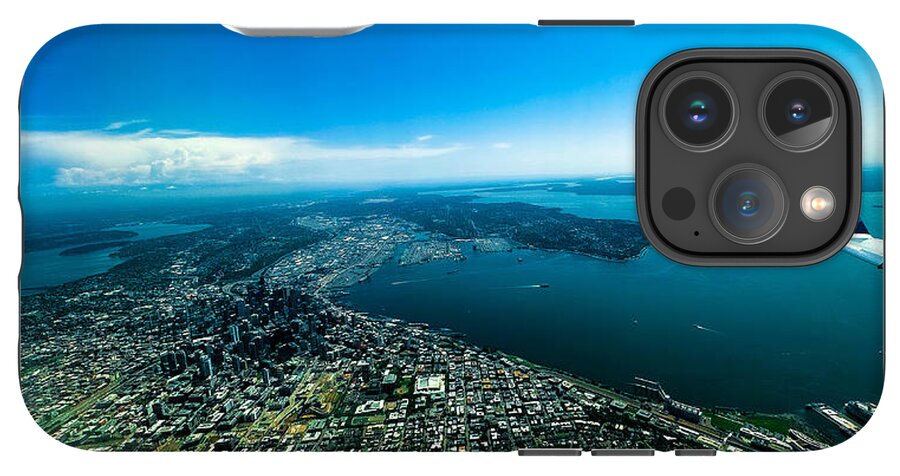 Over looking Seattle - Phone Case