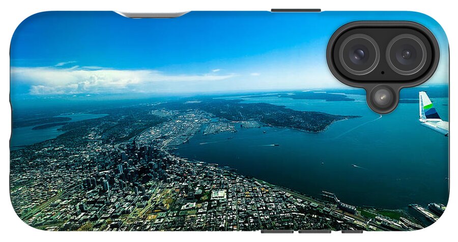 Over looking Seattle - Phone Case