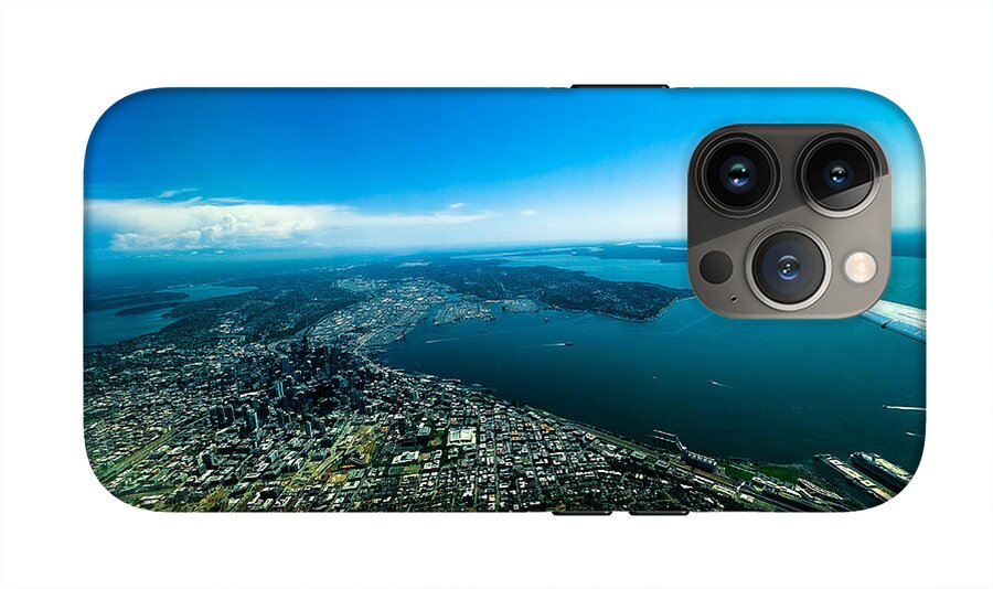 Over looking Seattle - Phone Case