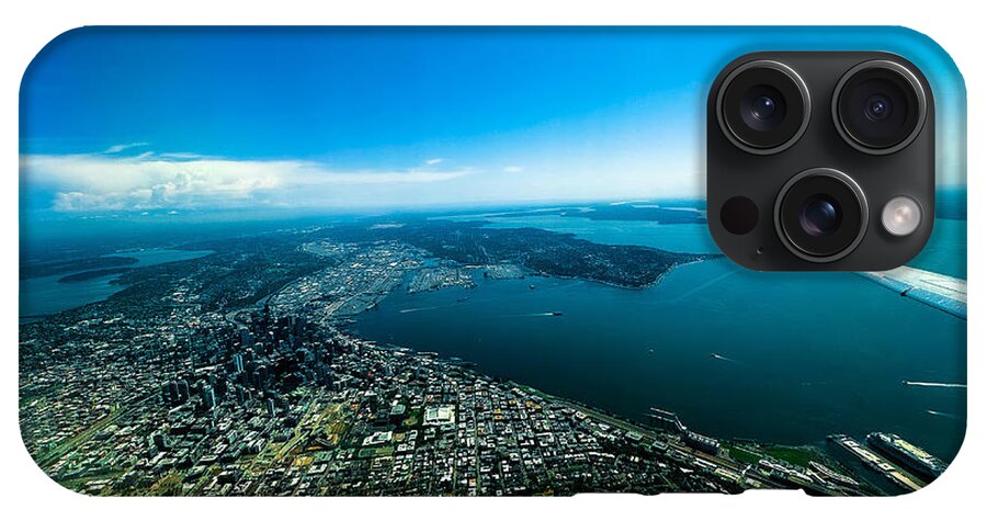 Over looking Seattle - Phone Case
