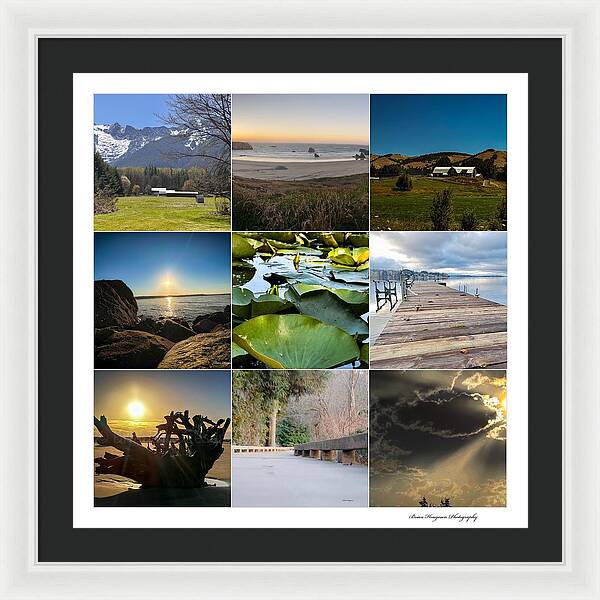 Pacific Northwest - Framed Print