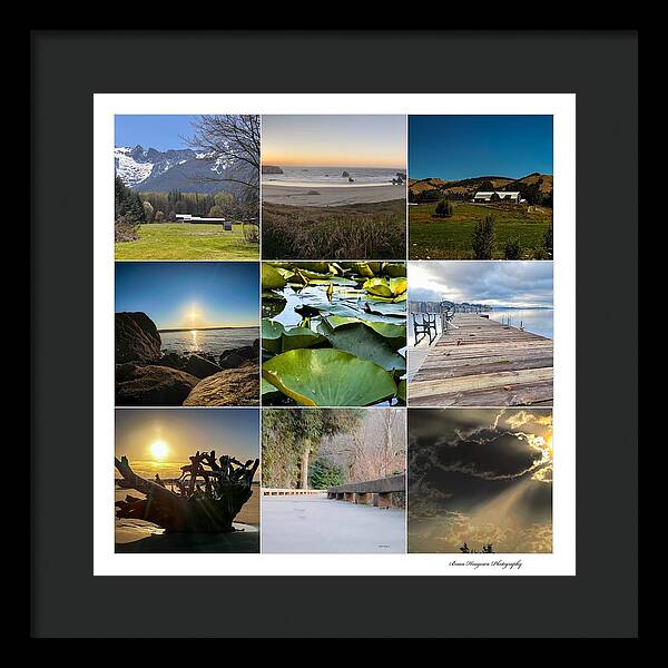 Pacific Northwest - Framed Print