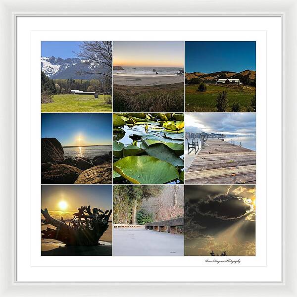 Pacific Northwest - Framed Print