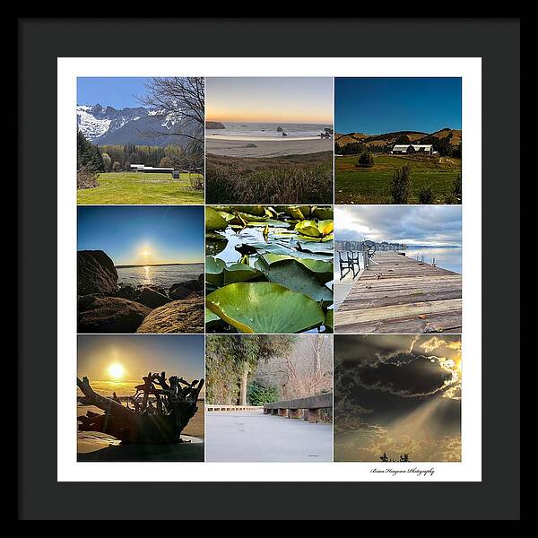 Pacific Northwest - Framed Print