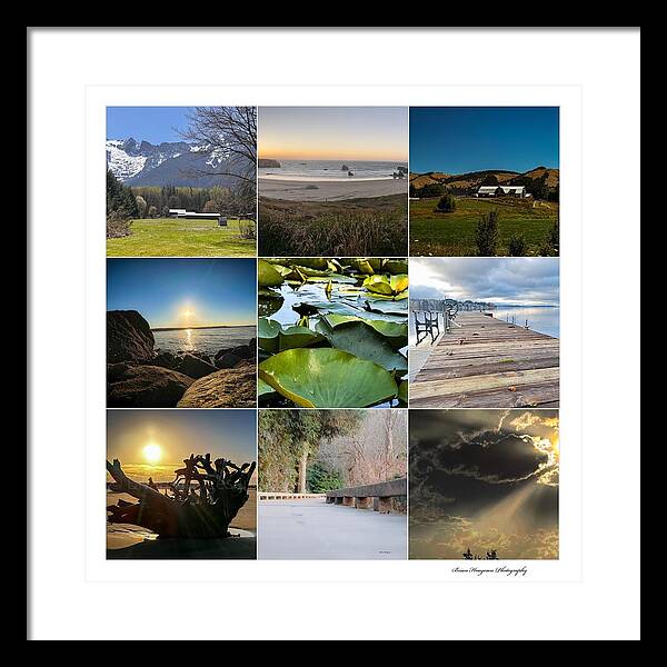 Pacific Northwest - Framed Print