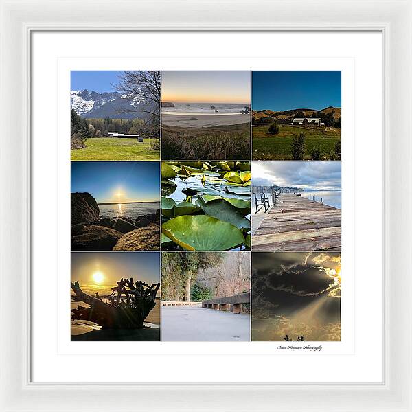 Pacific Northwest - Framed Print