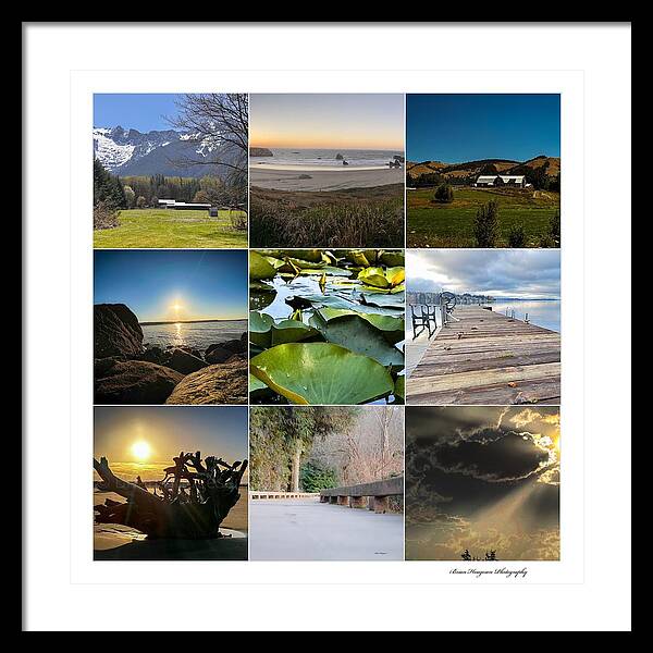 Pacific Northwest - Framed Print