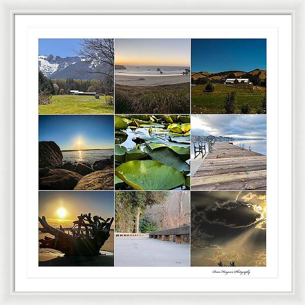 Pacific Northwest - Framed Print