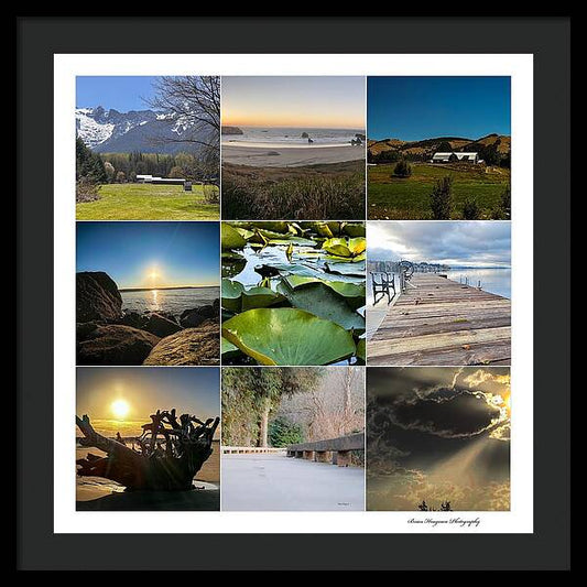 Pacific Northwest - Framed Print