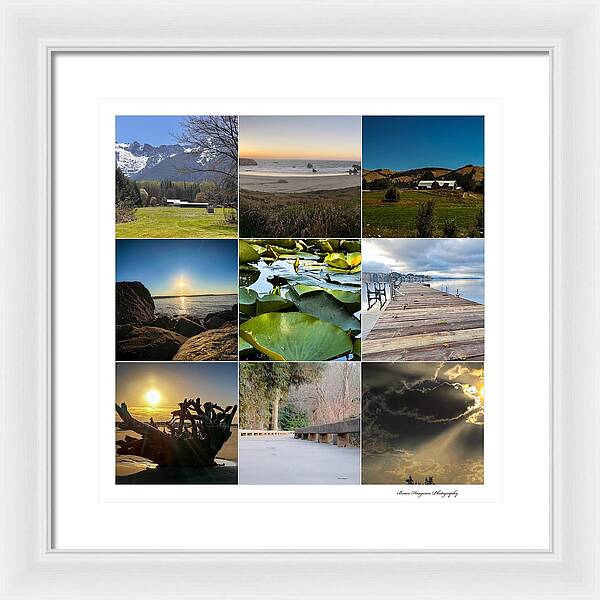 Pacific Northwest - Framed Print