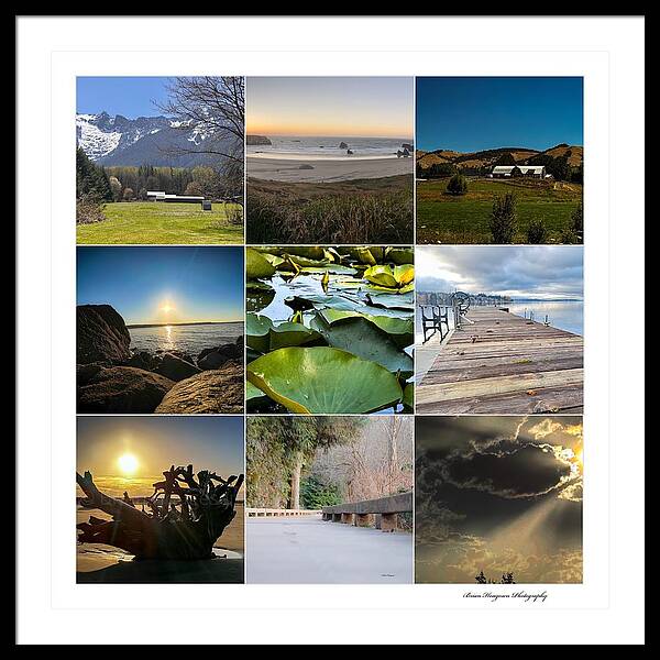 Pacific Northwest - Framed Print