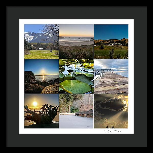 Pacific Northwest - Framed Print