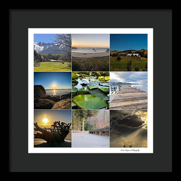 Pacific Northwest - Framed Print