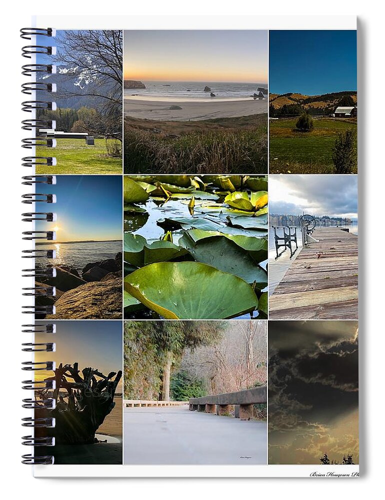 Pacific Northwest - Spiral Notebook