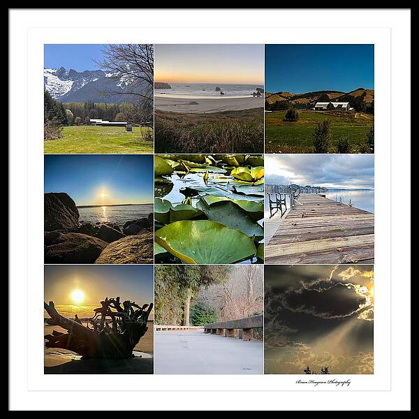Pacific Northwest - Framed Print