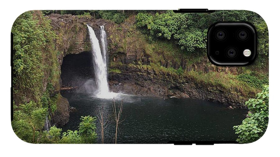 Rainbow falls HAWAII - Phone Case
