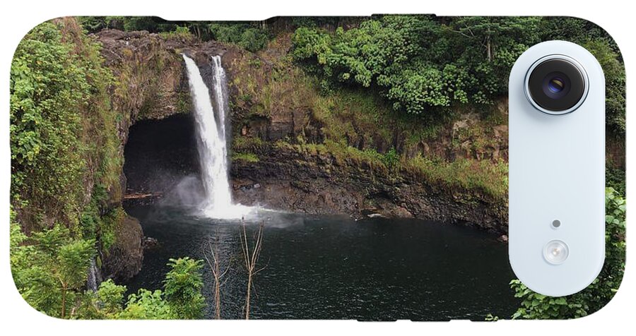 Rainbow falls HAWAII - Phone Case