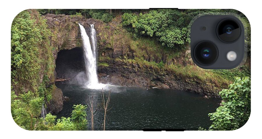 Rainbow falls HAWAII - Phone Case