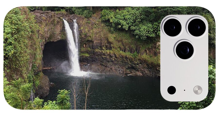 Rainbow falls HAWAII - Phone Case