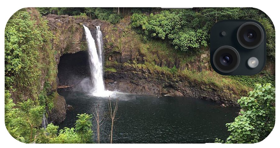Rainbow falls HAWAII - Phone Case