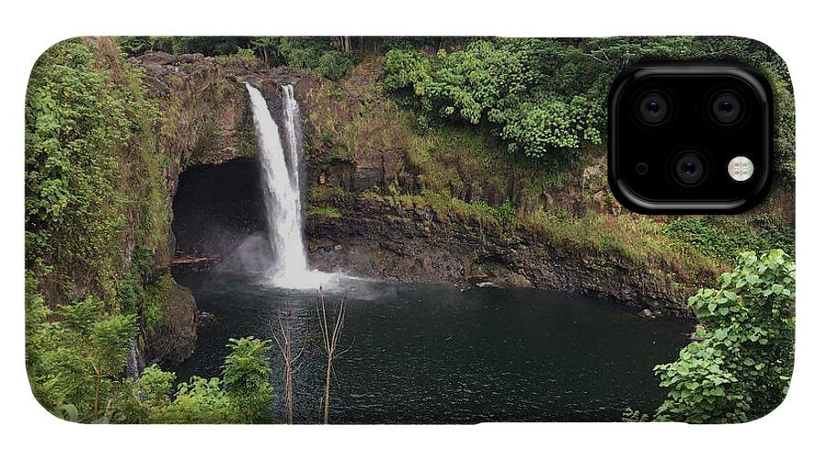 Rainbow falls HAWAII - Phone Case