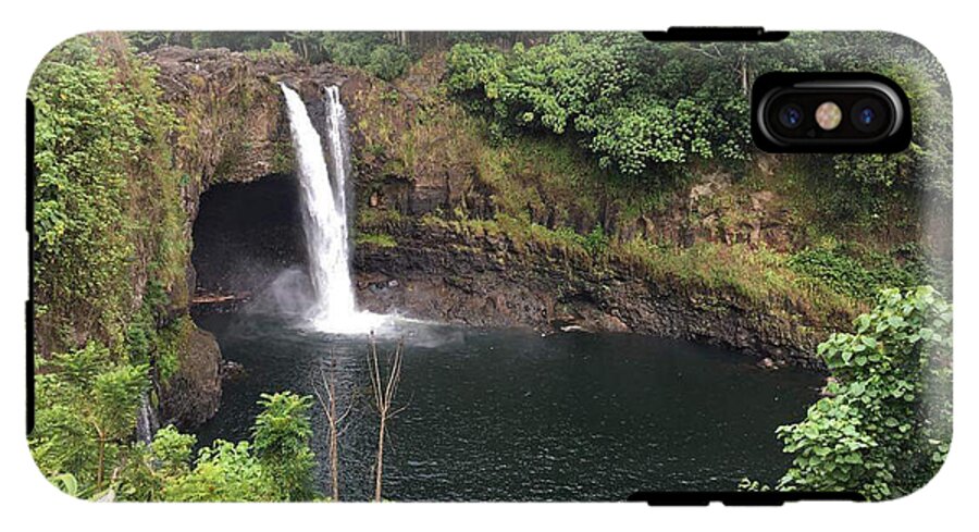 Rainbow falls HAWAII - Phone Case