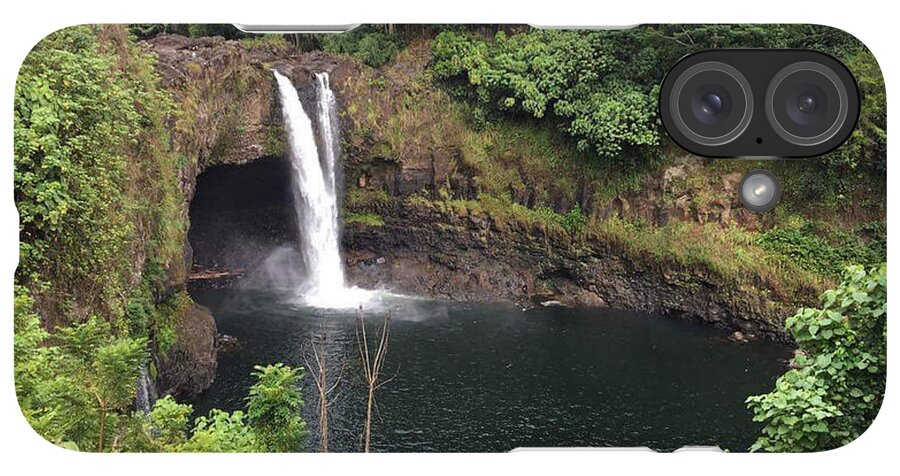 Rainbow falls HAWAII - Phone Case