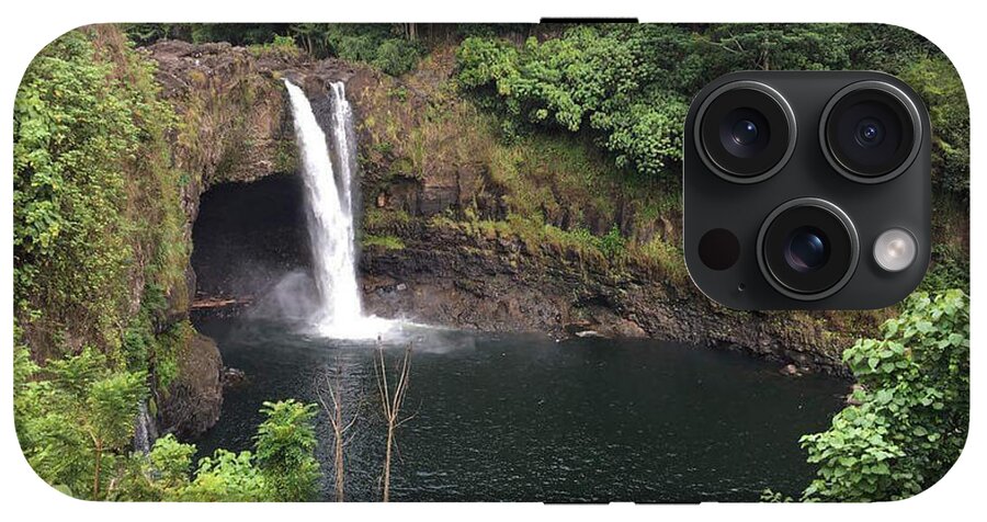 Rainbow falls HAWAII - Phone Case