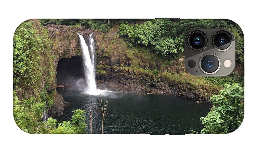 Rainbow falls HAWAII - Phone Case